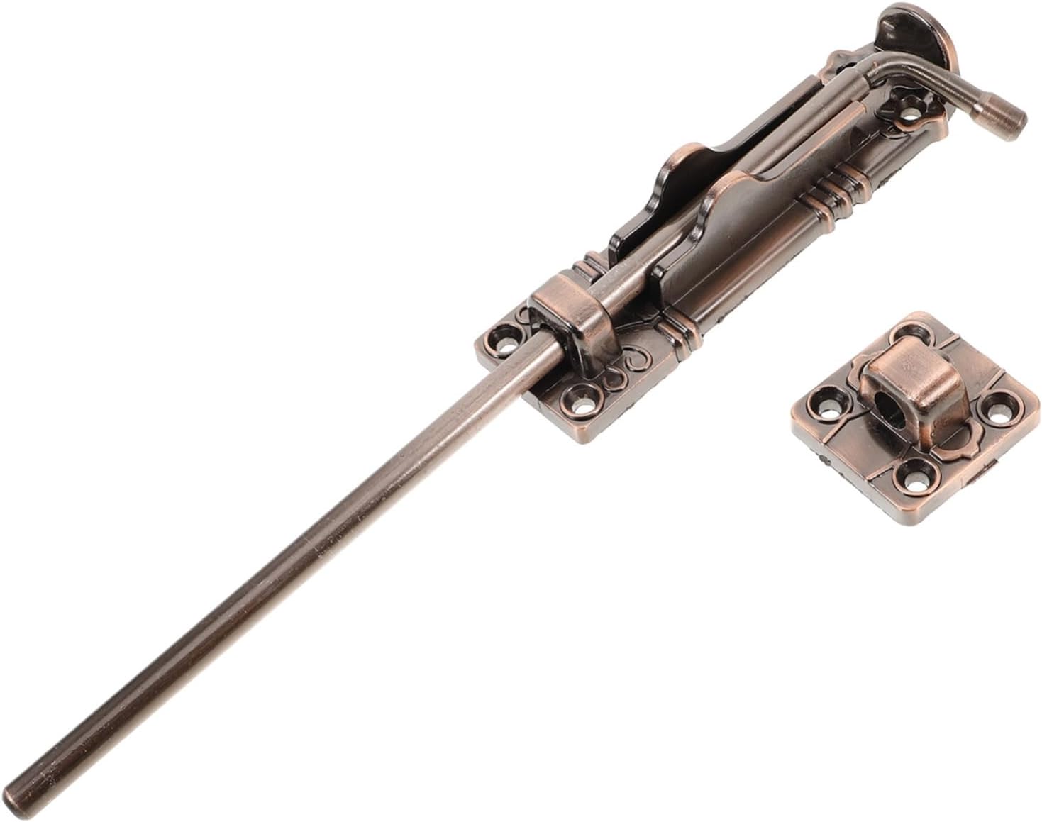 Mechanical Door Security Latch Lock Zinc Alloy Bolt for Sliding Doors and Gates Easy to Install Enhanced for