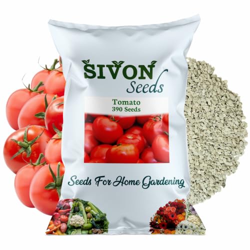 Image of SIVON Tomato (Tamatar) (390 Seeds) Vegetable Seeds for Home Garden, Organic & Hybrid, Perfect for Home Gardening, Planting For Pots and Patio