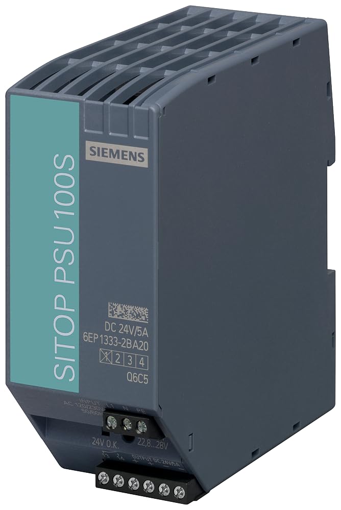 Siemens SITOP PSU100S 24 V/5A Hutschienen-Netzteil (DIN-Rail) 24 V/DC 5A 120W 1 x
