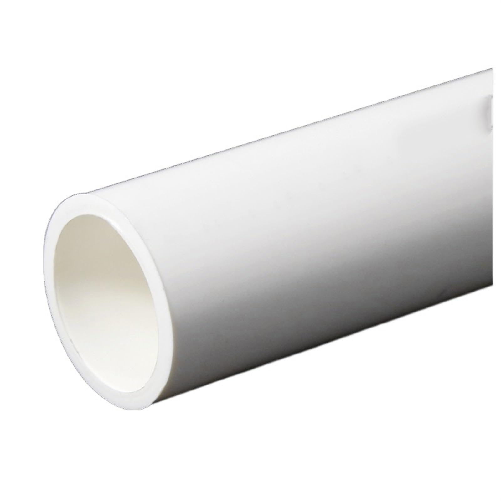 flexiable rubber 2pcs White PVC Pipe Hi-quality Water Supply Pipe Irrigation Fish Tank PVC Pipe Aquarium Drainpipe Water Tube 50cm O.D 20mm to 50mm drain elastic (Color : 2 Pcs, Size : 12mm X 14mm)