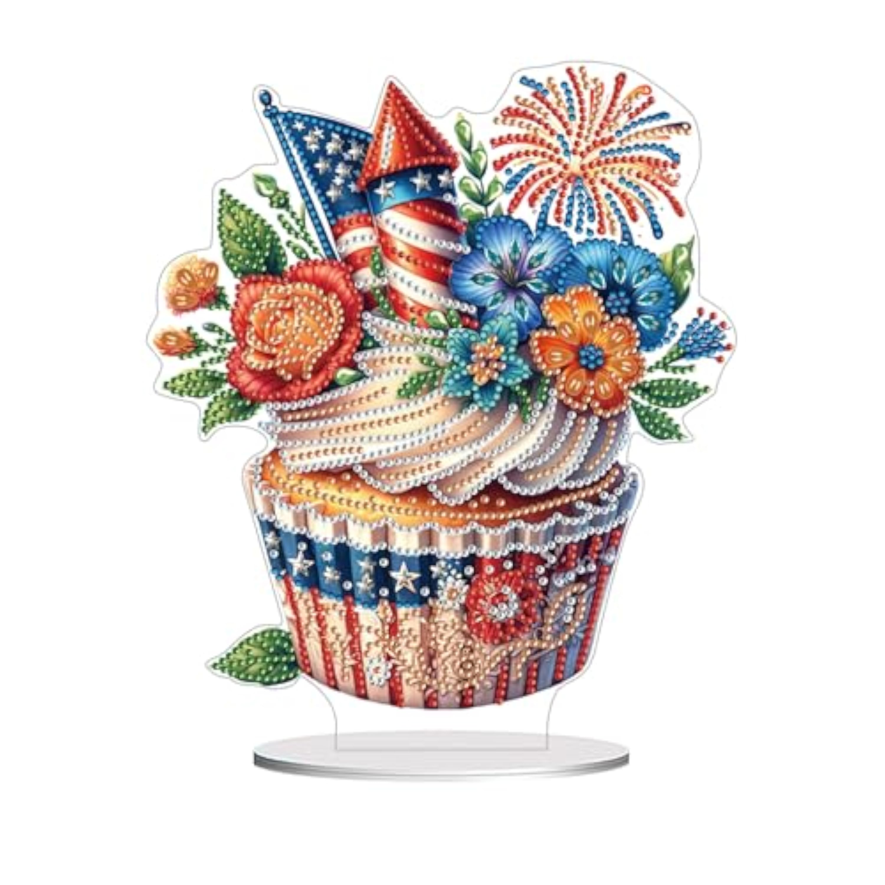 CXINLky DIY Diamond Art Painting Mesa Decoración, Creativo 5D Diamante Arte Pintura Decoración de Mesa, Pintura de Diamante de Pie Juego de Arte de Pie Adornos Regalos Hecho a Mano