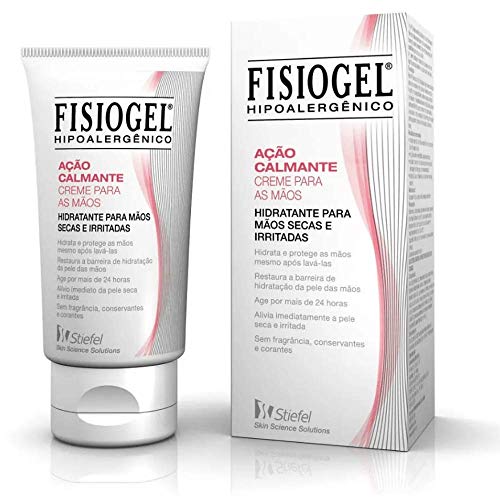 Creme Para as Mãos, Bisnaga 50 Gr, Fisiogel, Branco