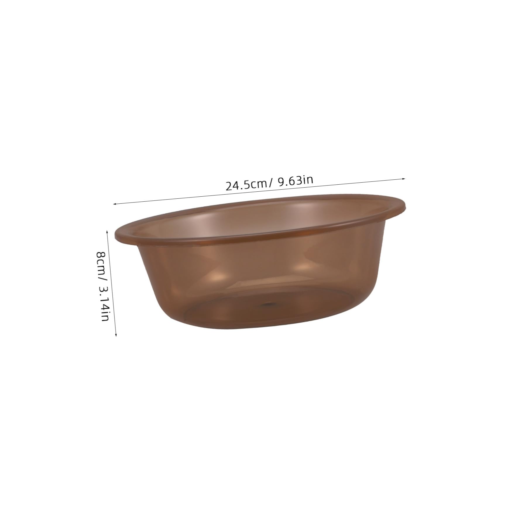 BUTIFULSIC 2pcs Wash Basin Wash Bowl Wash Tub Salon Face Cleansing Washbasin Salon Washing Basin Small Round Washing up Bowl Dish Basin Salon Washbasin Plastic Basin Foot Soaking Basin Pp