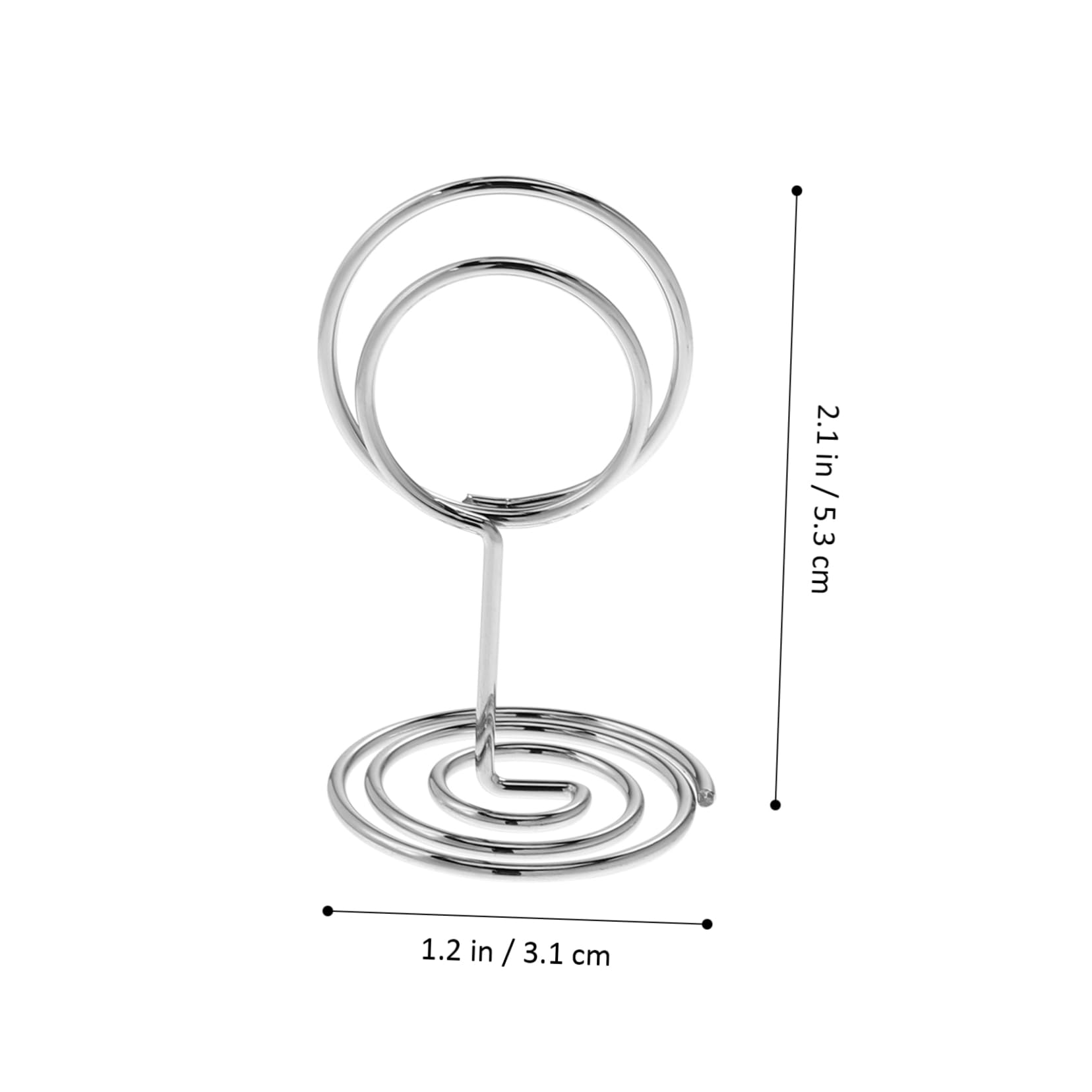 Amosfun 4 Juegos Tarjetero Lámina Soportes Para Naipes Titulares De Números De Mesa Colocar Clip De Tarjeta Mesa De Cartas Soportes De Imagen Titular De La Foto Metal Silver 50 Uds * 4