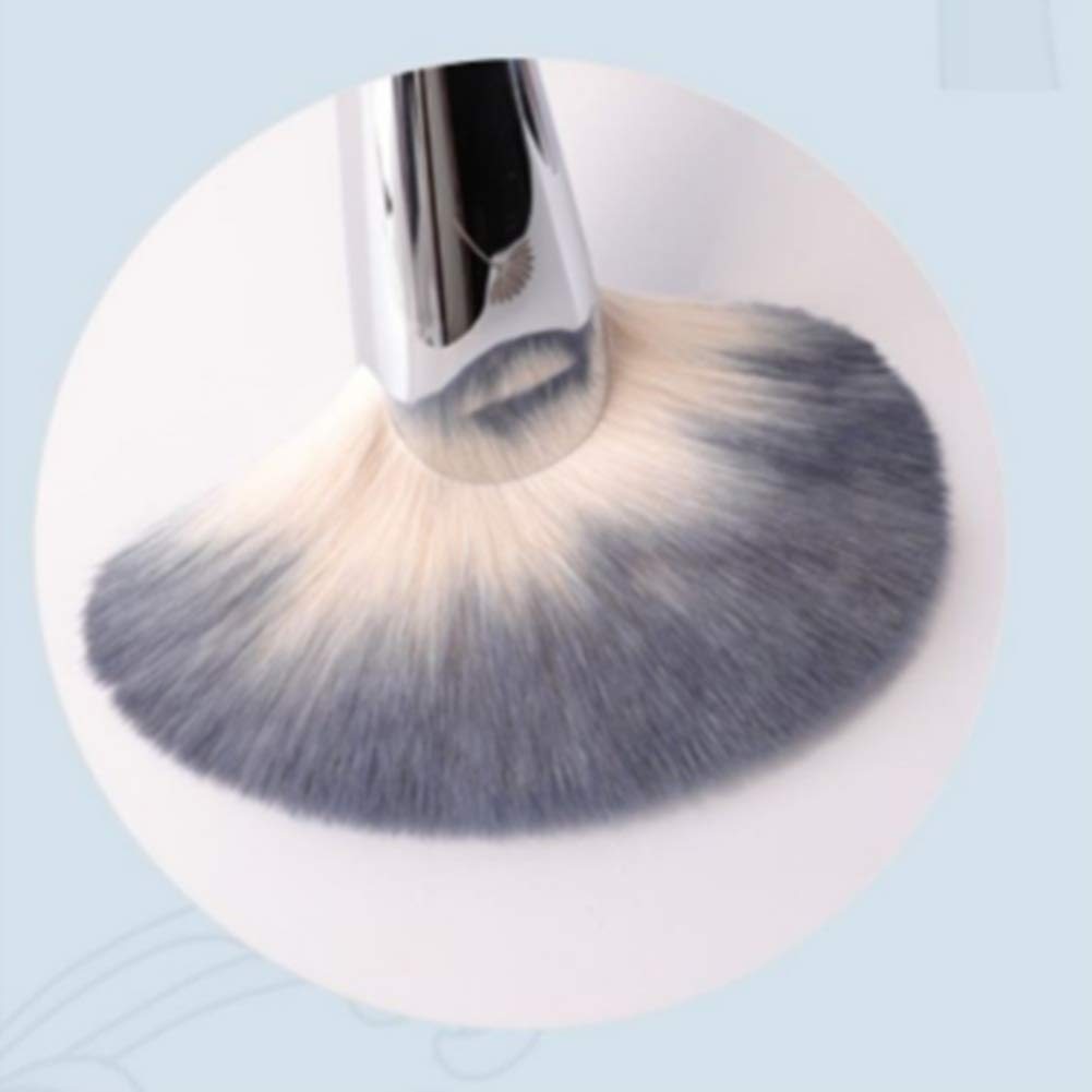 Make-Up-Pinsel-Set, Pinsel-Set, Blau, 10 Professionelle Make-Up-Pinsel Mit Taschen, Nicht Synthetisch, Foundation-Mischung, Rouge, Concealer, Augen-Foundation-Pinsel,