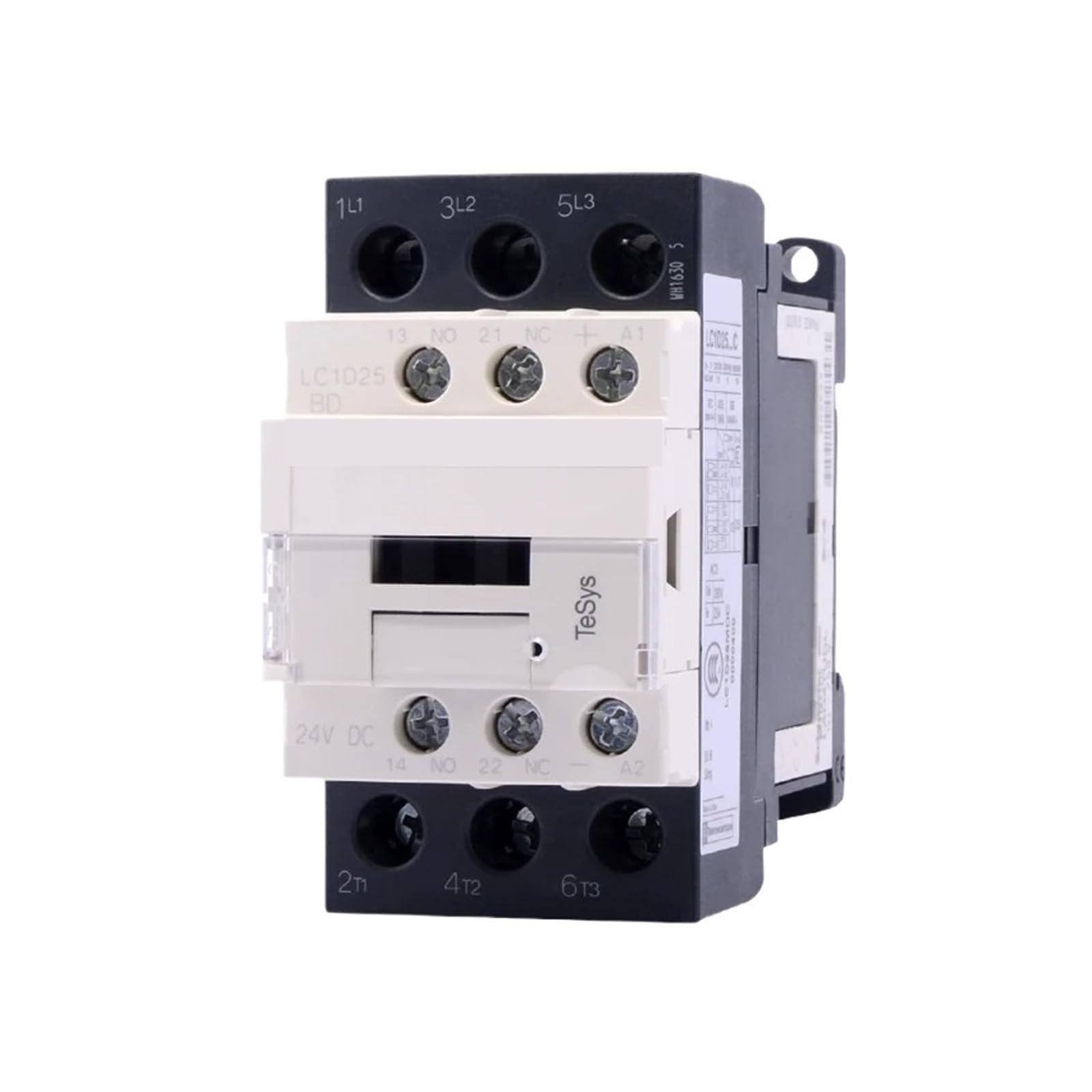 WCNGRFRNB AC contactor DC Contactor LC1D25BDC 25A Three-phase Normally Open Coil Voltage DC24V LC1D25BD