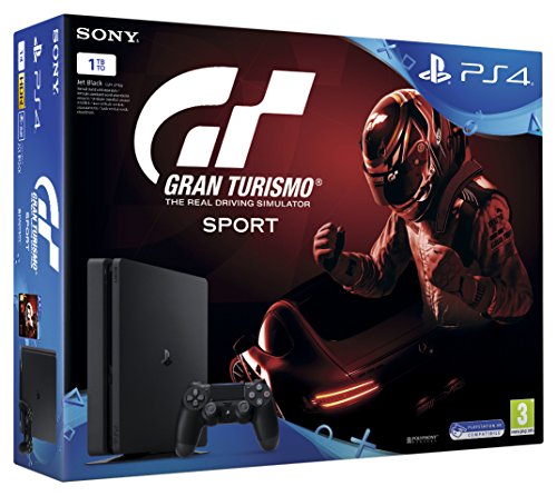 Preisvergleich Produktbild VIDEOCONSOLA SONY PS4 1TB + GT SPORT