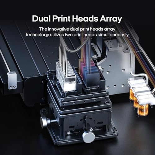 Procolored F13 Pro Panda DTF Printer A3 Dual XP600 13" Transfer Printing Machine with White Ink Circulation and Semi-Automatic Cleaning System (Printer+Bracket) - Image 4