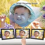 𝟯𝟮𝗚𝗕 WiFi Digital Photo Frame,10.1 Inch Digital Picture Frame,HD IPS LCD Touchscreen,Motion Sensor,Auto-Rotate,Quick and Easy Share Photos or Videos via The Frameo App,The Best Choice for Gifting - Image 7