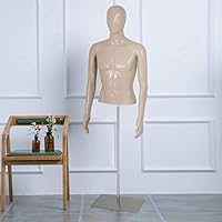 Vista 1 de Maniquí de maniquí de torso femenino de 39 a 56 pulgadas de altura ajustable, modelo de vestido de costura con brazos desmontables, exhibición