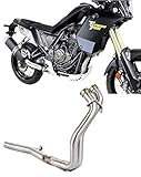  Tenere 700 Colector de Escape Exhaust Downpipes Frontpipes Dominator 2019 2020 2021 Euro 4