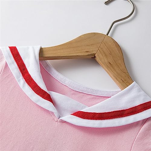 Little Girls Nautical Sailor Dress Summer Cute Pleated Skirt Toddler Kids Playwear Dresses 0 to 4 Years2