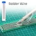 Soldering Iron Kit, 60W Soldering Iron, 5 Soldering Iron Tips, 21-in-1 Adjustable Temperature, Solder Wire, Stand, Desoldering Pump, Soldering Welding Iron Kit for Electronics Hobby DIY 110V US Plug