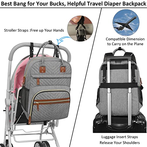 Tenot DIAPER BACKPACK-2 Bag Backpack Tote With Insulated Pockets For Men Baby Boys Girls Newborn Unisex Tactical Large Capacity thumb #3