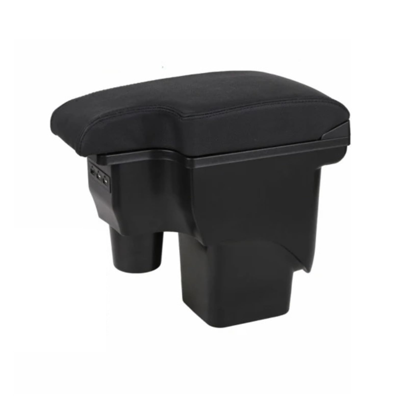 UMDJJU For Focus 2 For Mk2 Armrest Box Central Store Content Storage Car Centre Console Armrest Box(Black black line)