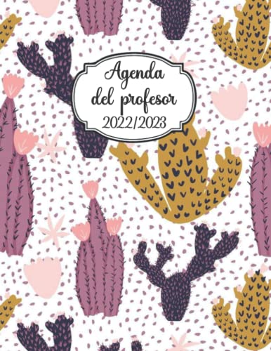 Agenda del profesor 2022 2023 a4: Organizador profesor 2022 2023 personalizada , regalo para maestra profesora infantil primaria , 180 páginas