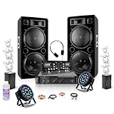 ✔️ Pack complet idéal pour animer vos événements : son puissant, effets visuels spectaculaires et connectivité simple grâce à l'IBIZA AMP1000-MKII, 2 IBIZA STAR212 et la DJM250BT-MKII. Animation garantie !