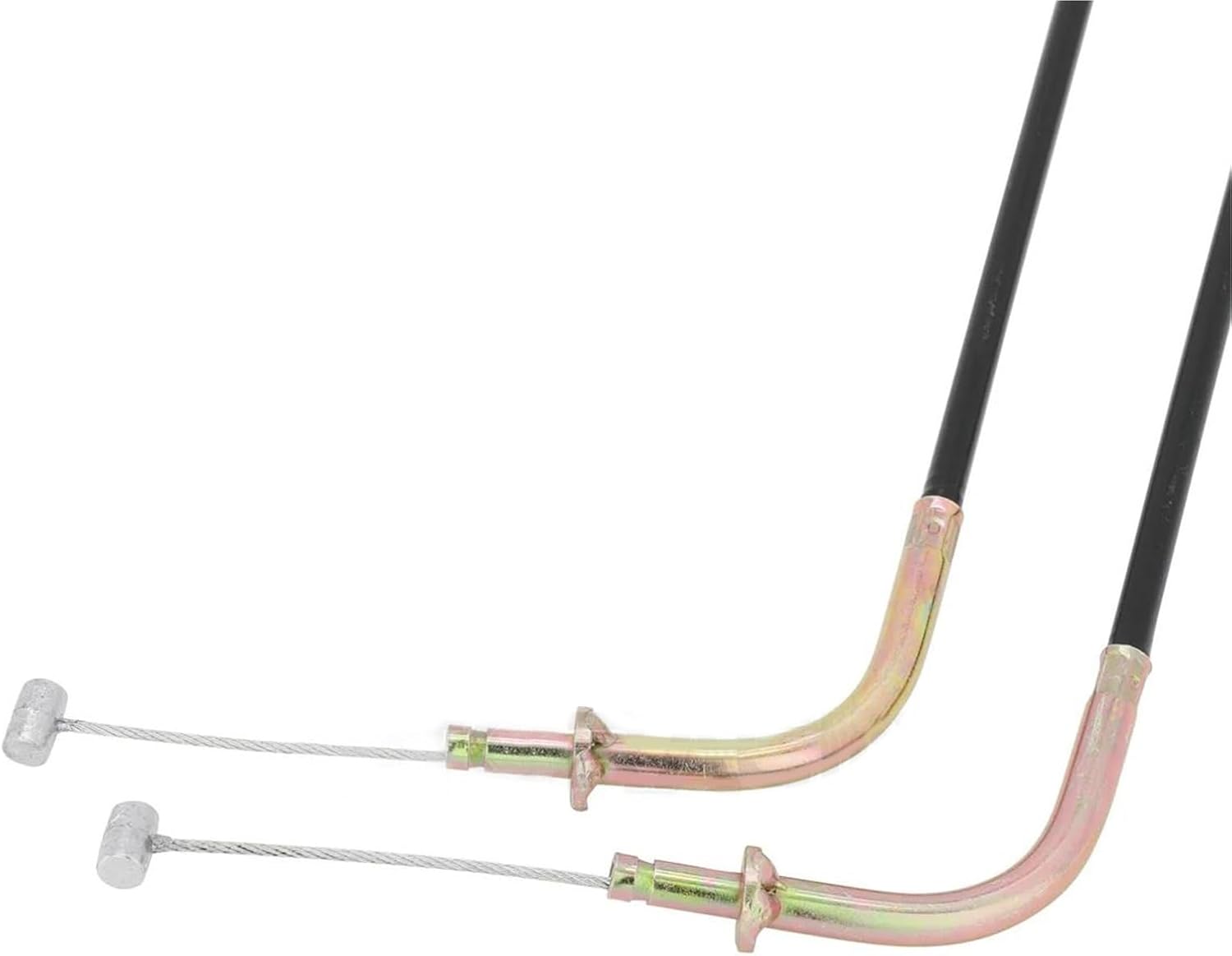 オートバイ用スロットルケーブル (プル用 1 本、プッシュ用 本) に適合