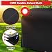 SPGOOD Grillabdeckung Wetterfest 420D Oxford-Stoff Grill Abdeckhaube Gasgrill Wasserdicht Staubdicht Schutzhülle Haube Abdeckplane Reißfest BBQ Cover, Universelle 147 x 61 x 122cm