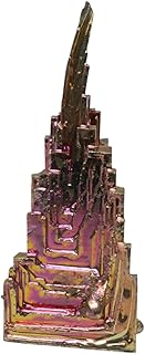 Gatuida 3pcs Bismuth Metal Crystal Rainbow Bismuth Crystal Bismuth Making Kit Home DÃ©cor Metal Crystal Beads Crystal Specimens and Clusters Real Bismuth Crystal Rough Stone Gem