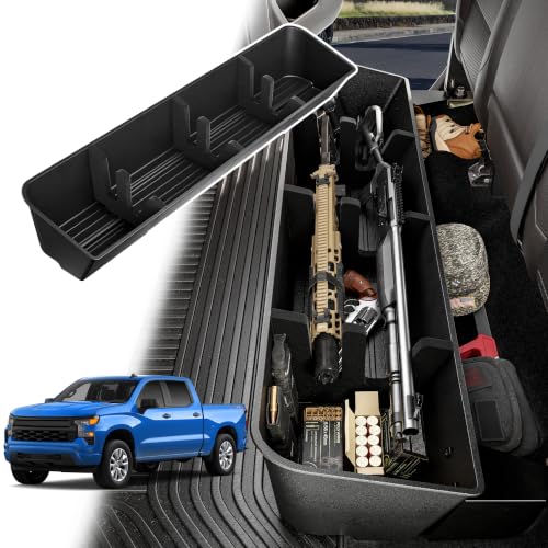 Ultruckman Under Seat Storage Box for Silverado Sierra Crew Cab 2019-2026