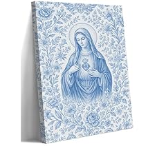 Virgin Mary Wrapped Canvas