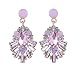 Produktbild Ellepigy Persönlichkeit Luxuriöse Ohrring Geometrische Ohrstecker Partei Schmuck Zubehör für Frauen, Lila