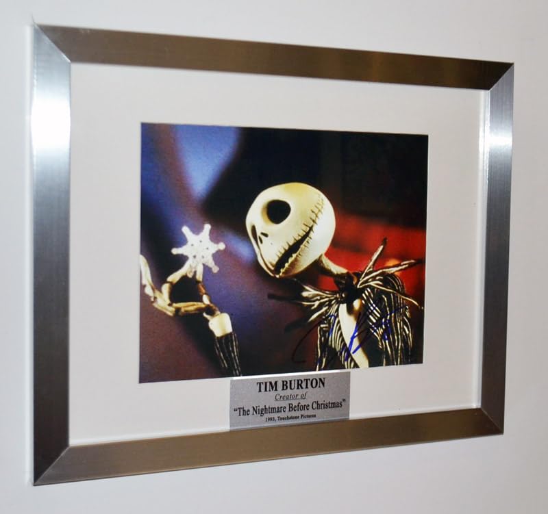 TIM BURTON Signed Autograph, Nightmare Before Christmas, COA