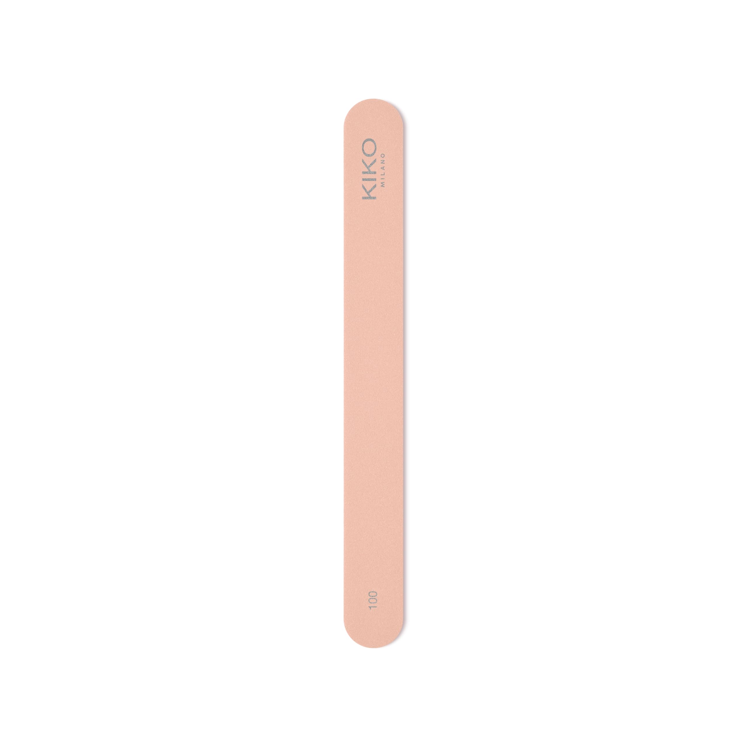 KIKO Milano Nail File Professional, Professional Double-Sided File for Artificial Nails with 100/180 Grit