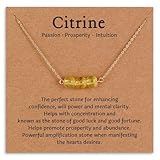 LXGGUC Curación de Cristal Natural Hecha a Mano chapada en Oro | Colgantes de turmalina Negra, Piedra Lunar, Turquesa, peridoto, cornalina, Citrino, Cuarzo Rosa y aventurina Verde