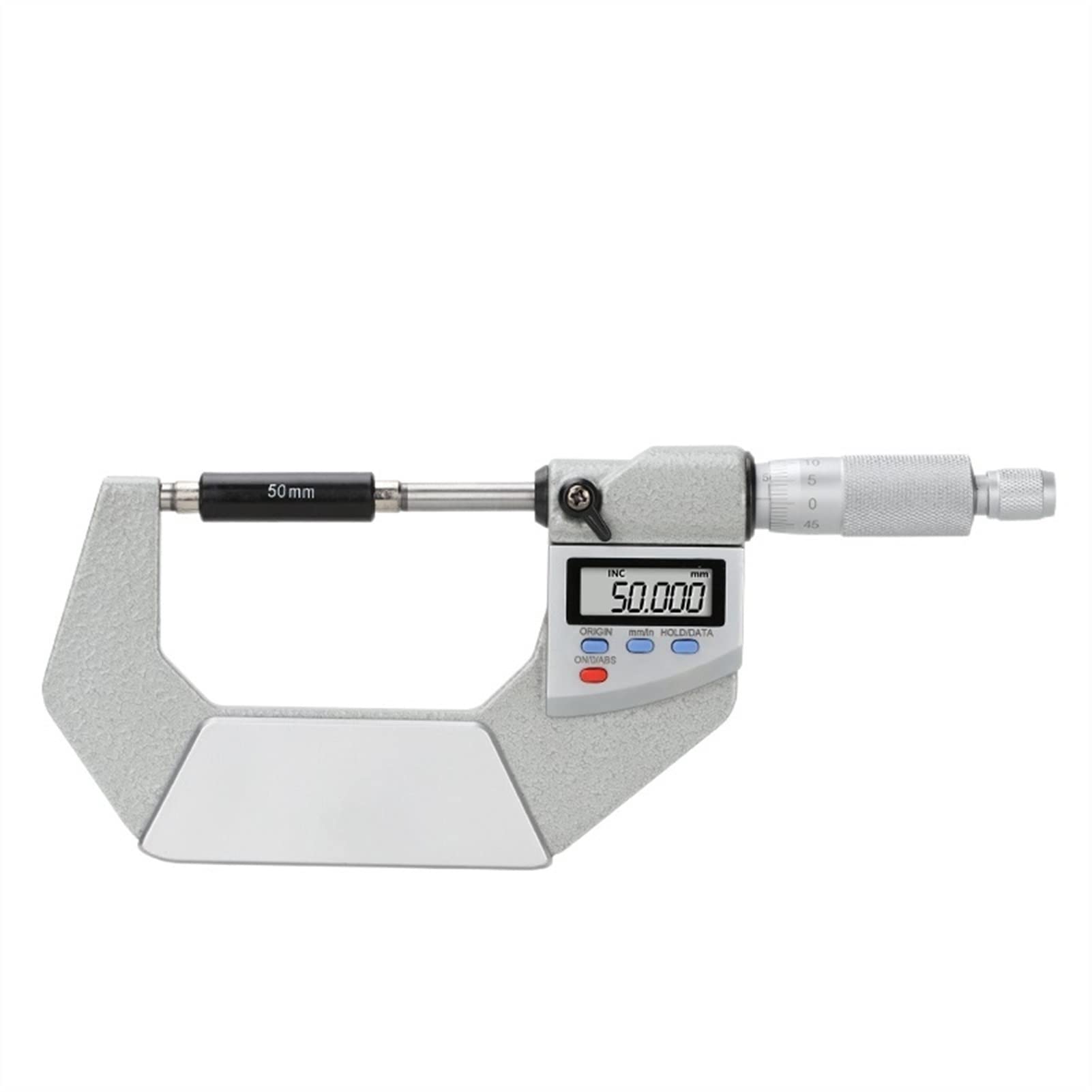 Micrómetro de Exteriores Micrómetro IP65 0.001mm Fuera del micrómetro Digital 0-25/50/75 / 100mm de Agua/a Prueba de Aceite Medida electrónica Pinza de calibrador(50-75mm)