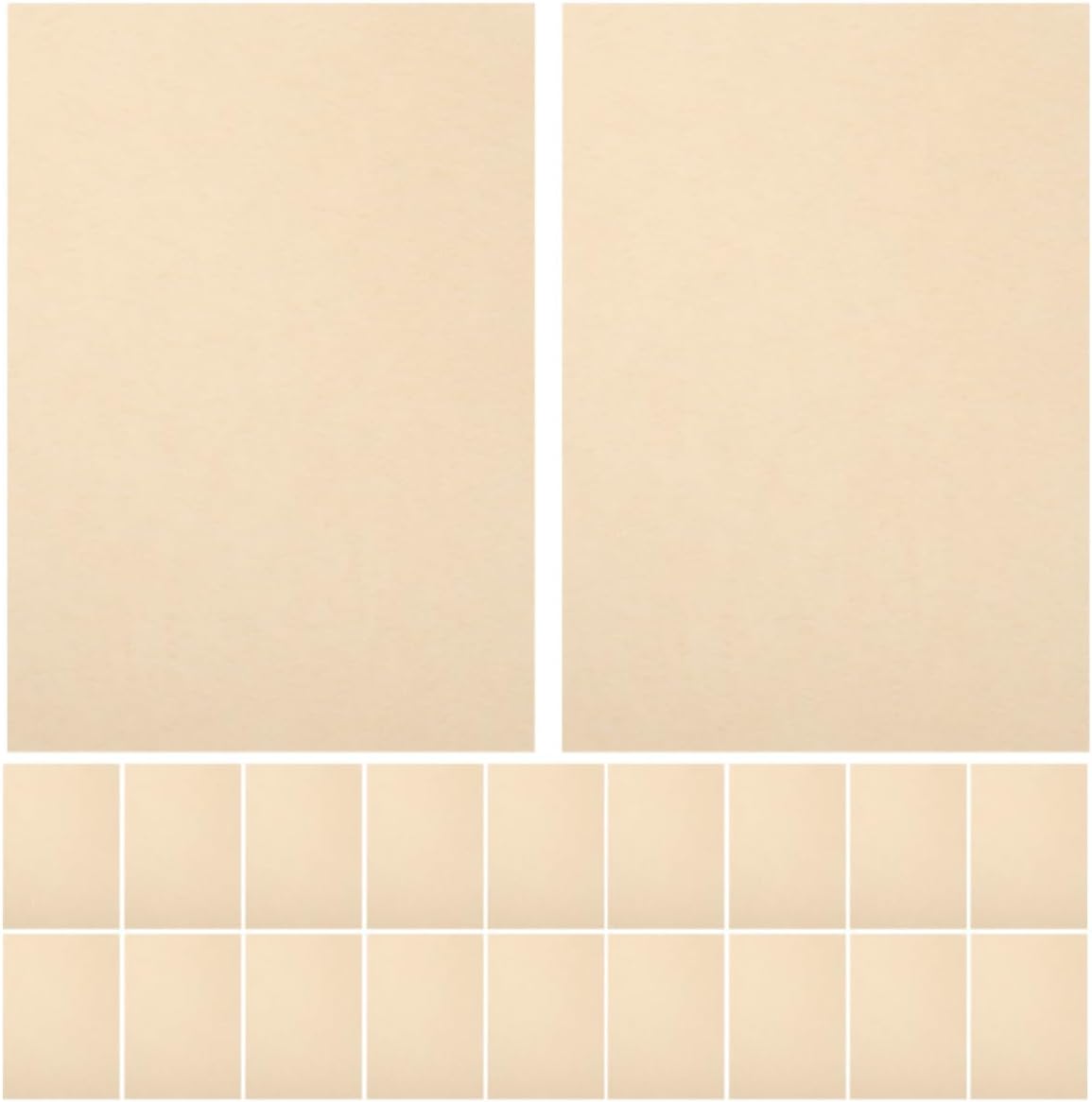 20 Sheets Vintage Parchment Paper A4 120gsm for Printing Crafts