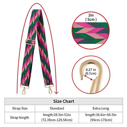 Image of ZOOEASS Wide Shoulder Strap Adjustable Replacement Belt Crossbody Canvas Bag Handbag