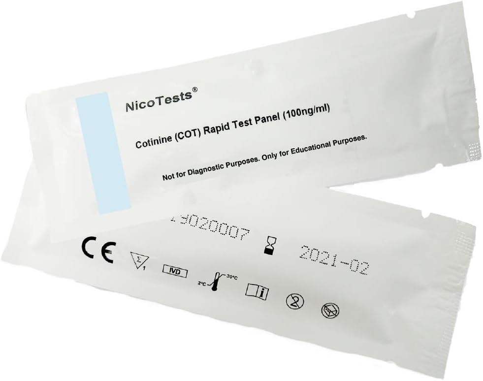 Super-Sensitive 100 ng Urine Test -Be Sure - 5-Pack