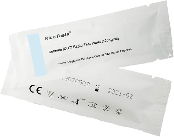 Super-Sensitive 100 ng Urine Test -Be Sure - 5-Pack
