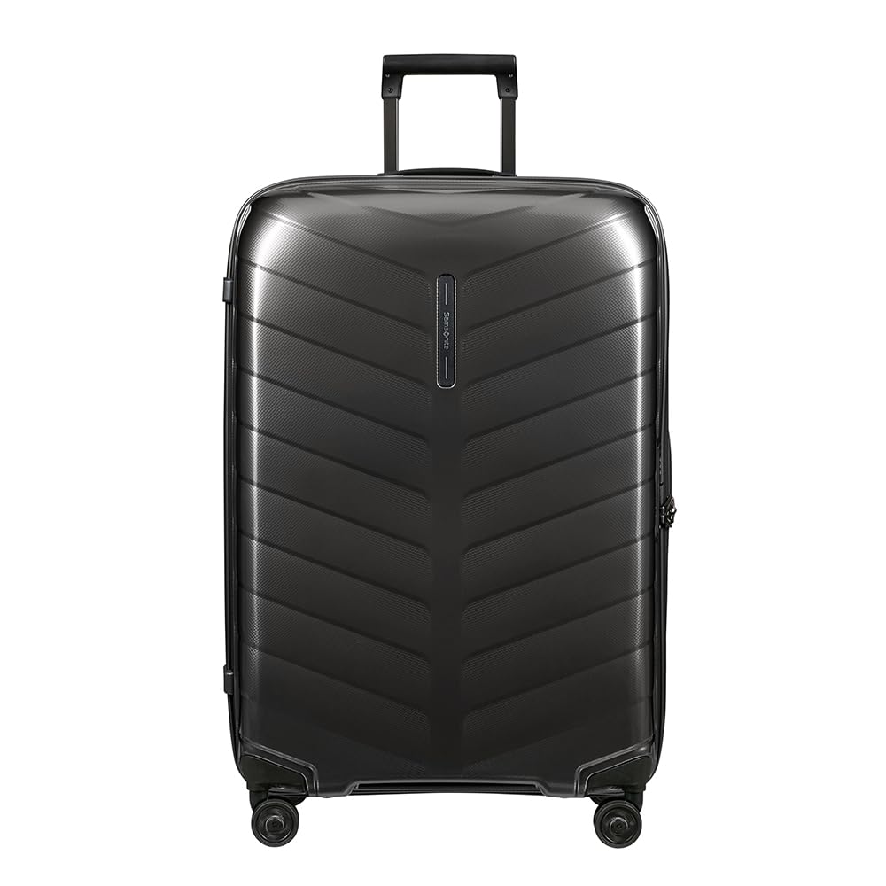 Samsonite Attrix - Spinner L, Koffer, 75 cm, 97 L, Schwarz (Anthrazit)