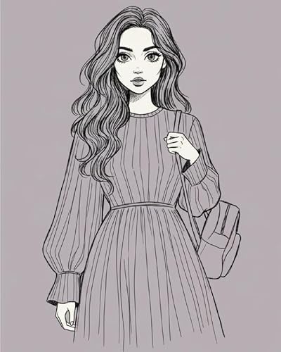 Lawrence Williams Designs Poster - Fashion Wall Art - Woman