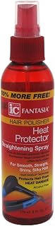 Fantasia Heat Protector Straightning Spray 6 Ounce (177ml) (6 Pack)