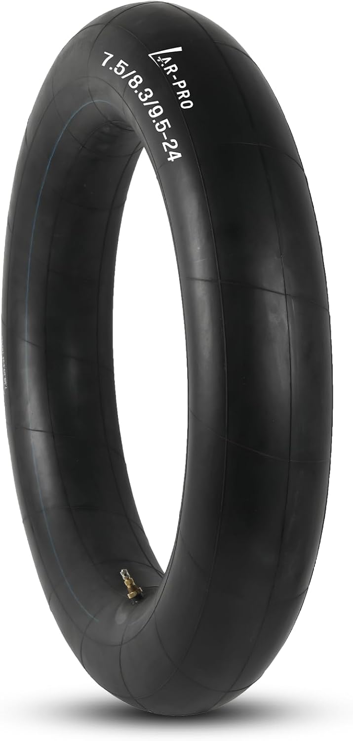 AR-PRO 7.50-24/8.3-24/9.5-24 Heavy Duty Farm Tractor Inner Tube with TR218A Valve Stem – Premium Butyl Rubber Tube for Bias Tires – 1 Pack