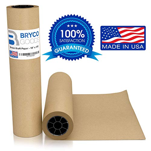 Brown Jumbo Kraft Paper Roll - 18" x 2100" (175') Made in The