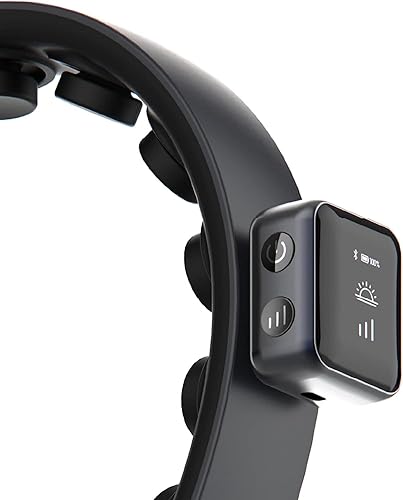 Miniatura 2 de Master Massage H1 Fashion - Masajeador de cabeza con banda para el cabello, delgada y ligera, 11 cabezales vibradores, 5 modos, 3 intensidades desde