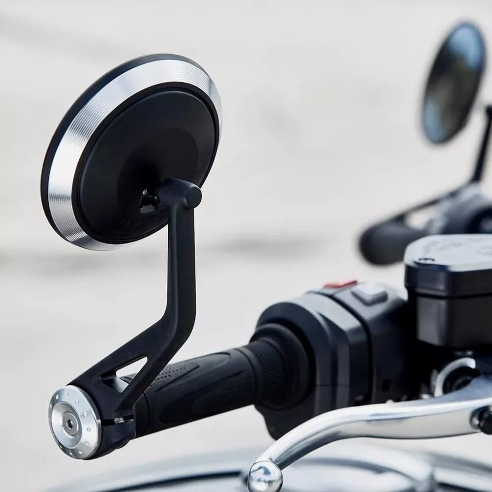 Moto Lusterko końcówkowe kierownicy Motocyklowa k Pasuje Do Triumph Rocket 3 Street Triple S 765 RS/R Speed ​​1200RS/RR Kierownica Motocykla Lusterko Wsteczne Uchwyt Końcowy