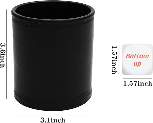 Miniatura 2 de SOTOGO Juego de 7 dados para bar para beber, juego de dados para adultos, cumpleaños, boda, graduación, fiesta, recuerdos, juguetes