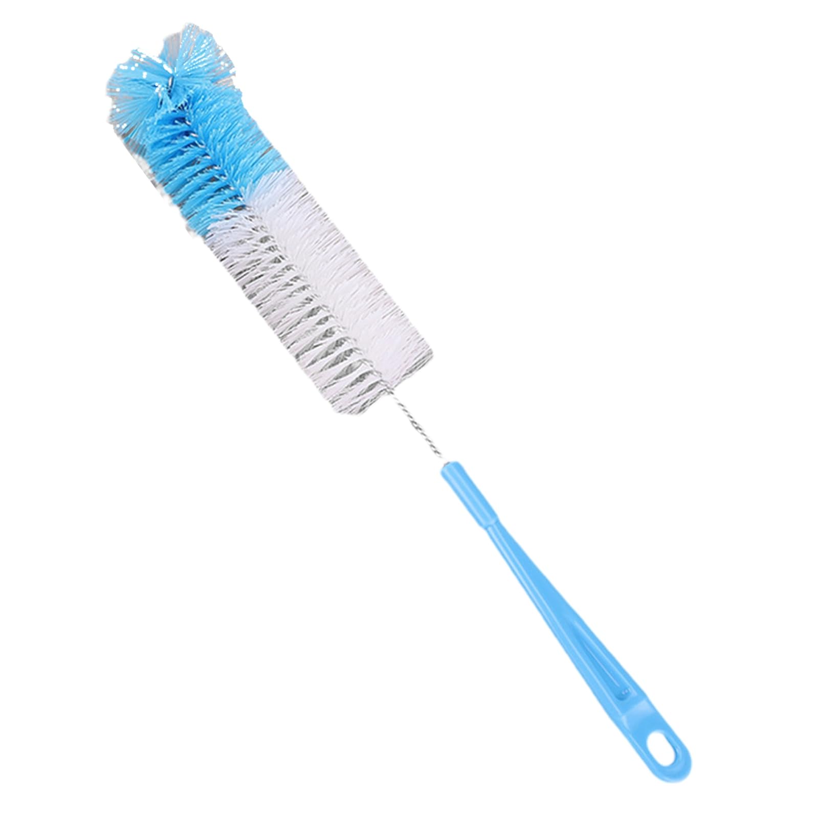 fxwtich Bottle Brush Sturdy Cup Scrubber Water with Long Handle Soft Bristle Design Hanging Hole Multifunctional Efficient Glassware A