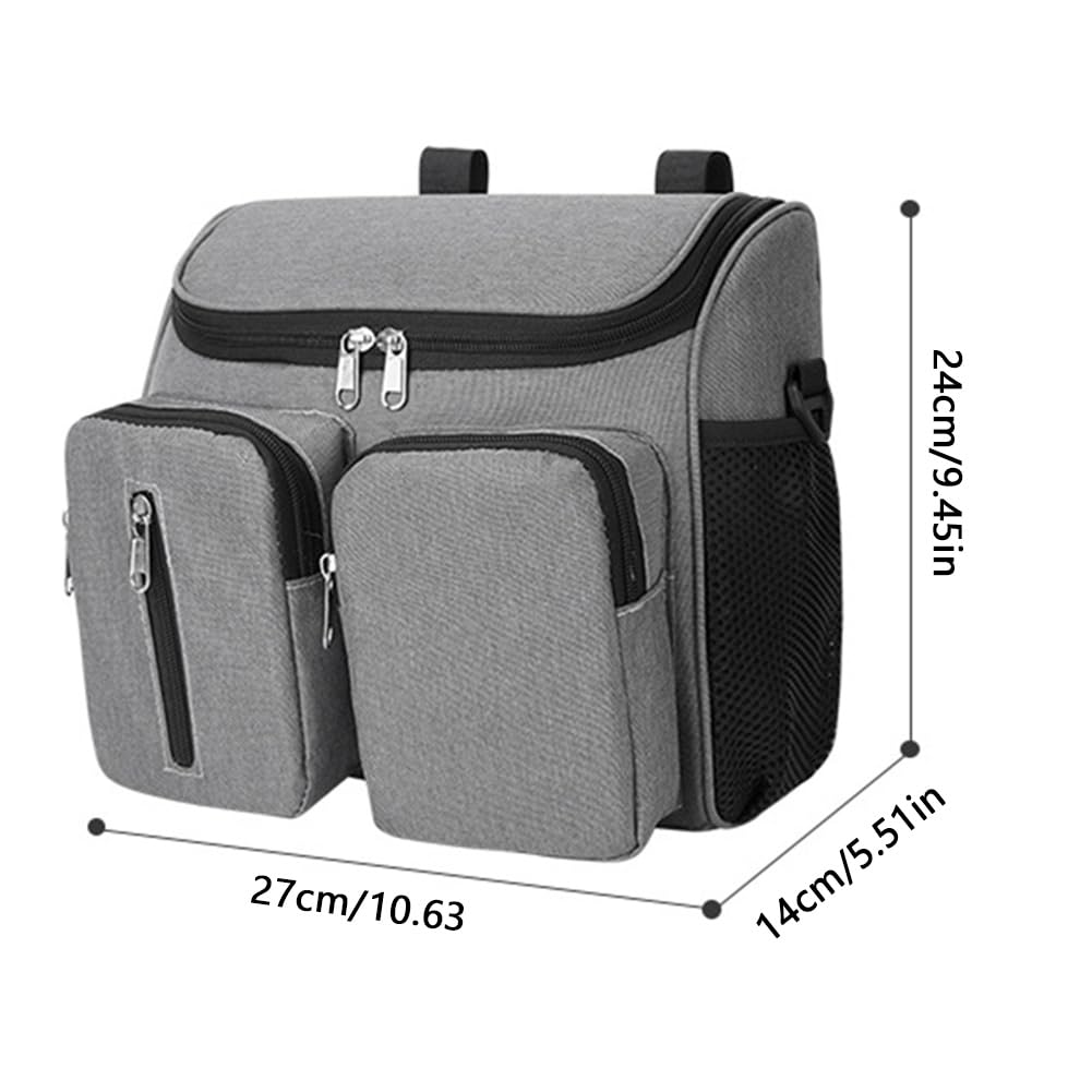 EUBUY Universal Baby Stroller Organizer with Cup Holder, Versatile Oxford Cloth Baby Stroller Hanging Bag Strollers Accessories, Stroller Bag Caddy Organizer Accessories