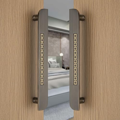 Image of COMPASS 12 inch Brass Main Door Handle | Door Handles for Main Door | Pull Handles for All The Doors of House | Office | Hotels | PH-235 (Pack of 1, Antique Finish)