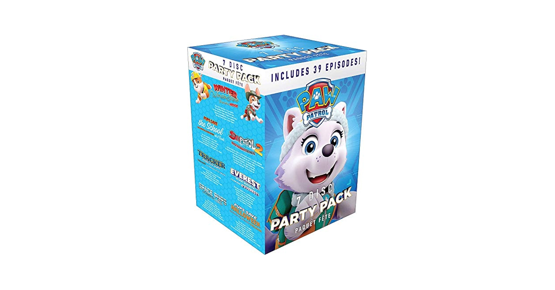 Amazon.com: PAW Patrol 7 Disc Party Pack (39 Episodes) - DVD