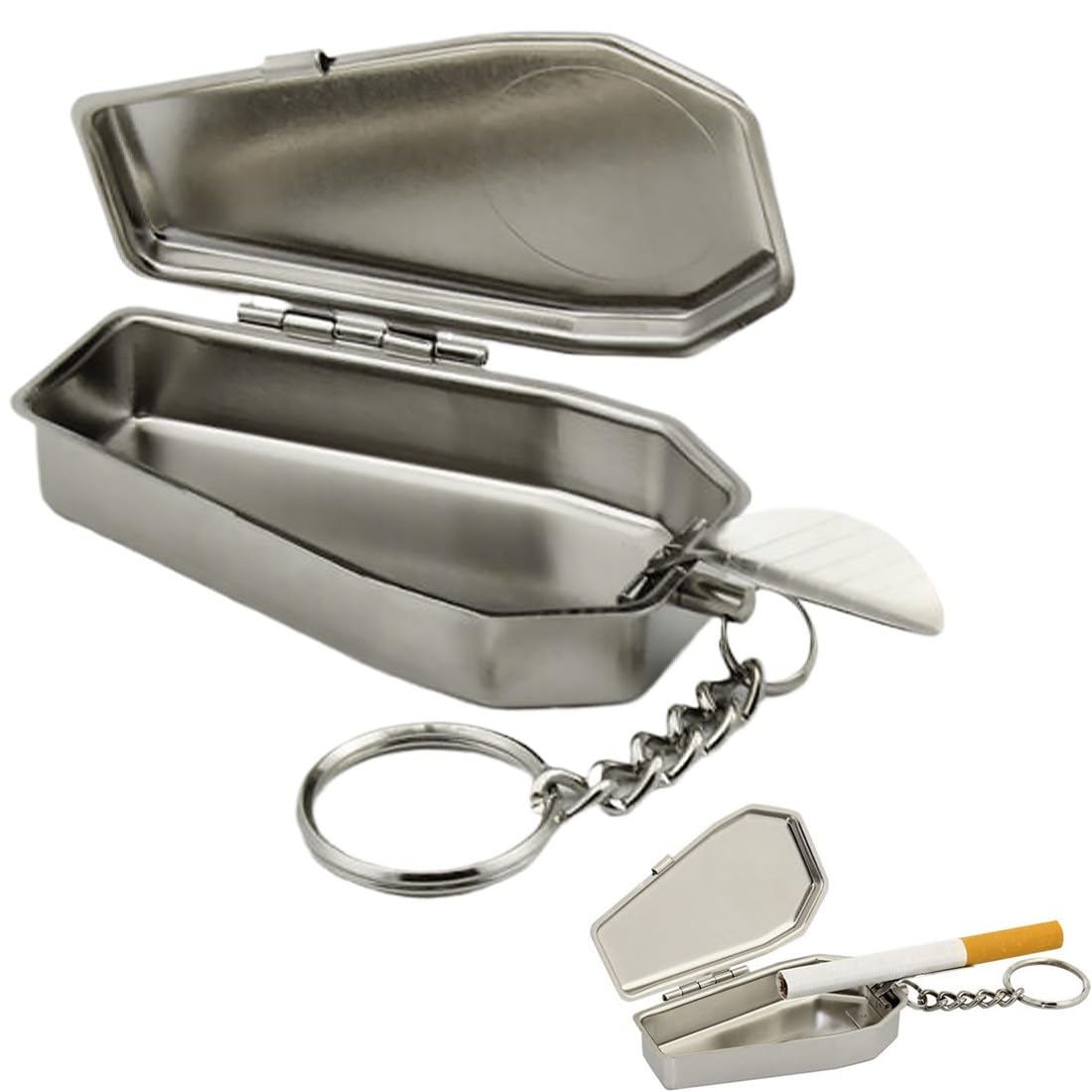 1 pz, posacenere, posacenere tascabile, posacenere portatile Premium in pelle con custodia, borsa per lo smaltimento del culo all'aperto, posacenere da viaggio fresco  15