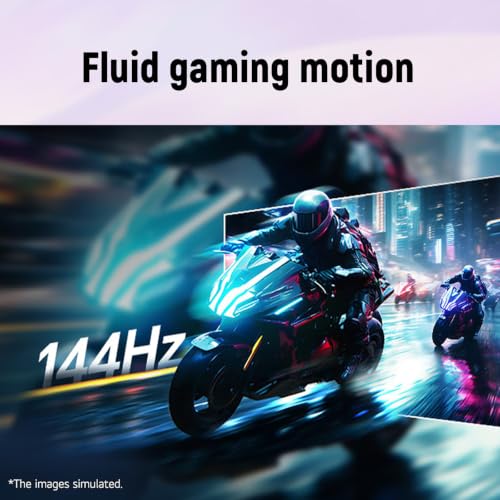 Image of LG 24 inch Gaming Monitor, FHD IPS, 144Hz Refresh Rate, 1ms MBR, HDR10, sRGB 99%, NVIDIA G-SYNC Compatible, AMD FreeSync, Built-in Speaker, Tilt /Height Adjustable Stand, HDMI, DisplayPort