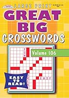 Great Big Crosswords Puzzle Book-Volume 106 1559939184 Book Cover